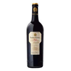 Botella de Barón de Chirel Tempranillo 2020, vino tinto D.O. Rioja