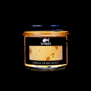 Crema de Bacalao Sotavento, crema gourmet gallega para untar