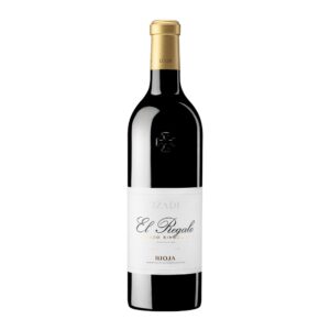 Botella de El Regalo Tempranillo 2019, vino tinto D.O. Rioja