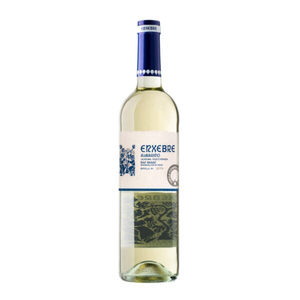 Botella de Enxebre Albariño 2024, vino blanco D.O. Rías Baixas