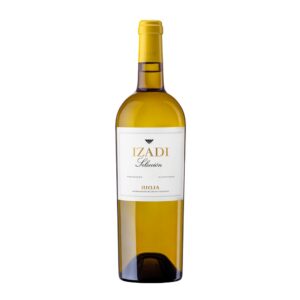 Botella de Izadi Selección Blanco 2024, vino blanco D.O. Rioja