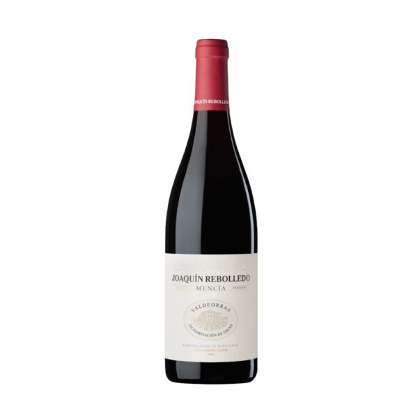 Botella de Joaquín Rebolledo Mencía 2024, vino tinto D.O. Valdeorras