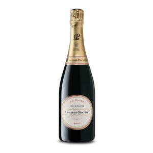 Botella de Laurent-Perrier La Cuvée Brut, champagne francés
