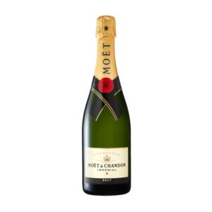 Botella de Moët & Chandon Brut Impérial, champagne francés