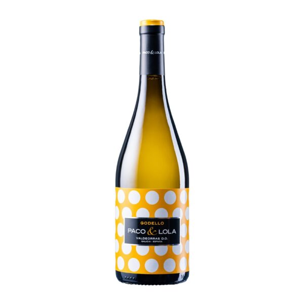 Botella de Paco & Lola Godello 2024, vino blanco D.O. Valdeorras