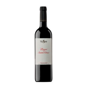 Botella de Pago de Santa Cruz Tempranillo 2022, vino tinto D.O. Ribera del Duero