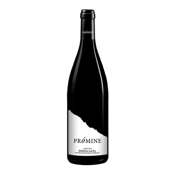 Botella de Prómine Mencía 2024, vino tinto D.O. Ribeira Sacra