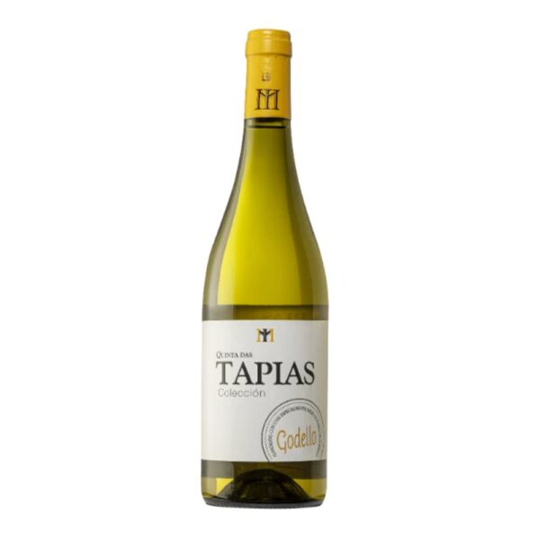 Botella de Quinta das Tapias Godello 2024, vino blanco D.O. Monterrei