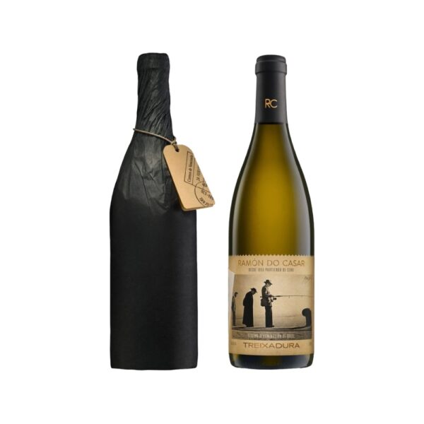 Botella de Ramon do Casar Treixadura 2024, vino blanco D.O. Ribeiro