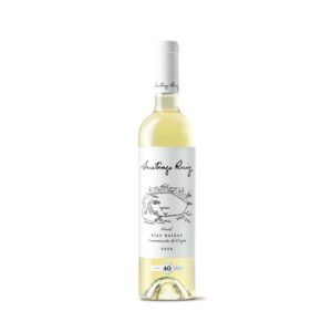 Botella de Santiago Ruiz 2024, vino blanco D.O. Rías Baixas