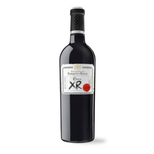 Botella de XR Marqués de Riscal 2021, vino tinto D.O. Rioja
